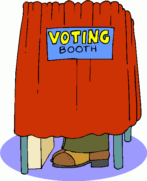 ICON Image of a Voting booth